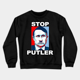 Stop Putler Free Ukraine Crewneck Sweatshirt